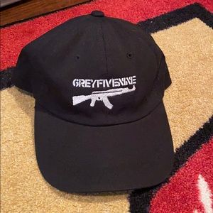 Grey five nine g*59 $uicideboy$ ak47 hat